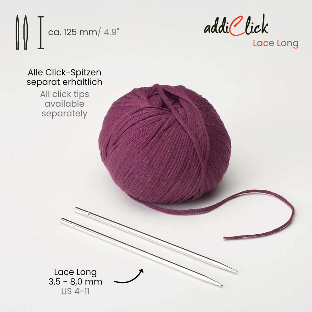 addiClick Lace Long Spitzen (3,5 - 8 mm) - Image 3