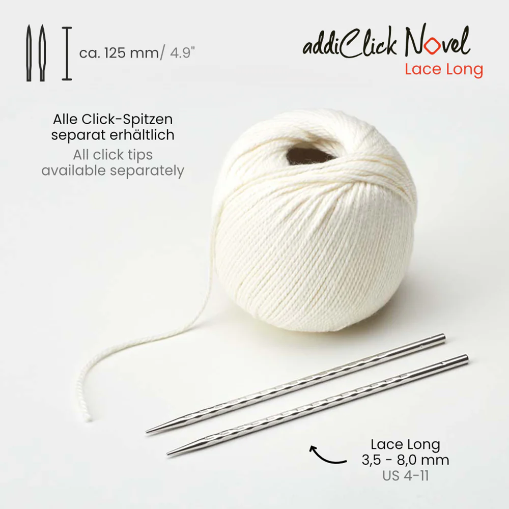 addiClick Novel Lace Long Spitzen (3,5 - 8 mm) - Image 2