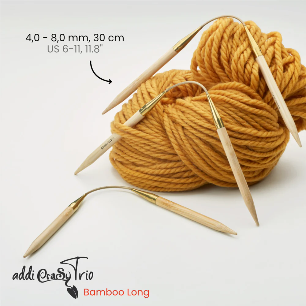 addiCraSyTrio Bamboo Long - einzeln 30 cm (4 - 8 mm) - Image 3
