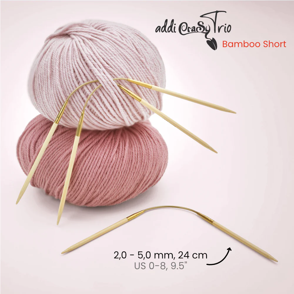 addiCraSyTrio Bamboo Short - einzeln 24 cm (2 - 5 mm) - Image 3