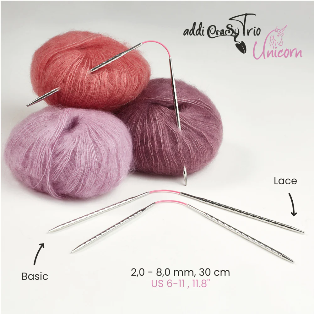 addiCraSyTrio Unicorn Long - einzeln 30 cm (2 - 5 mm) - Image 2