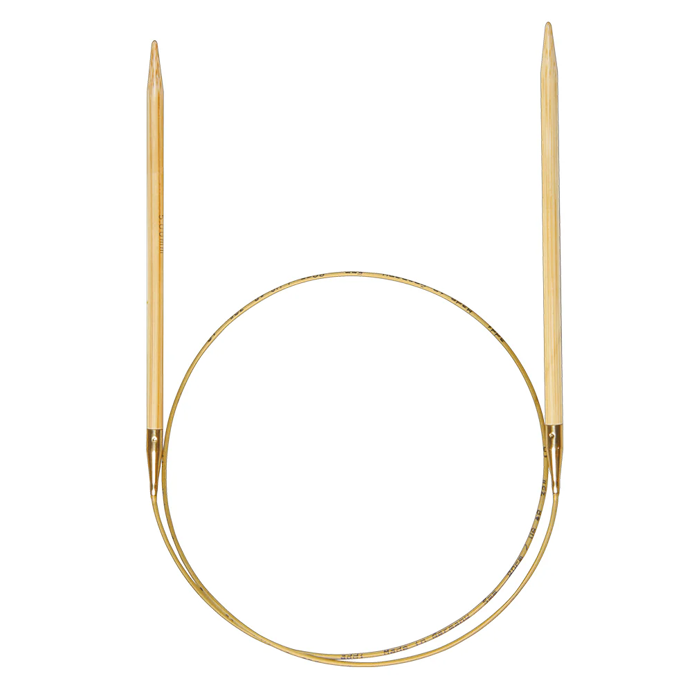addiNature Bamboo Rundstricknadel – Länge 40–120 cm (2,5–9 mm)