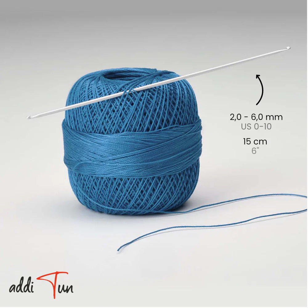 addiTun Tunesische Doppelhäkelnadel - einzeln (2 - 6 mm) - Image 2