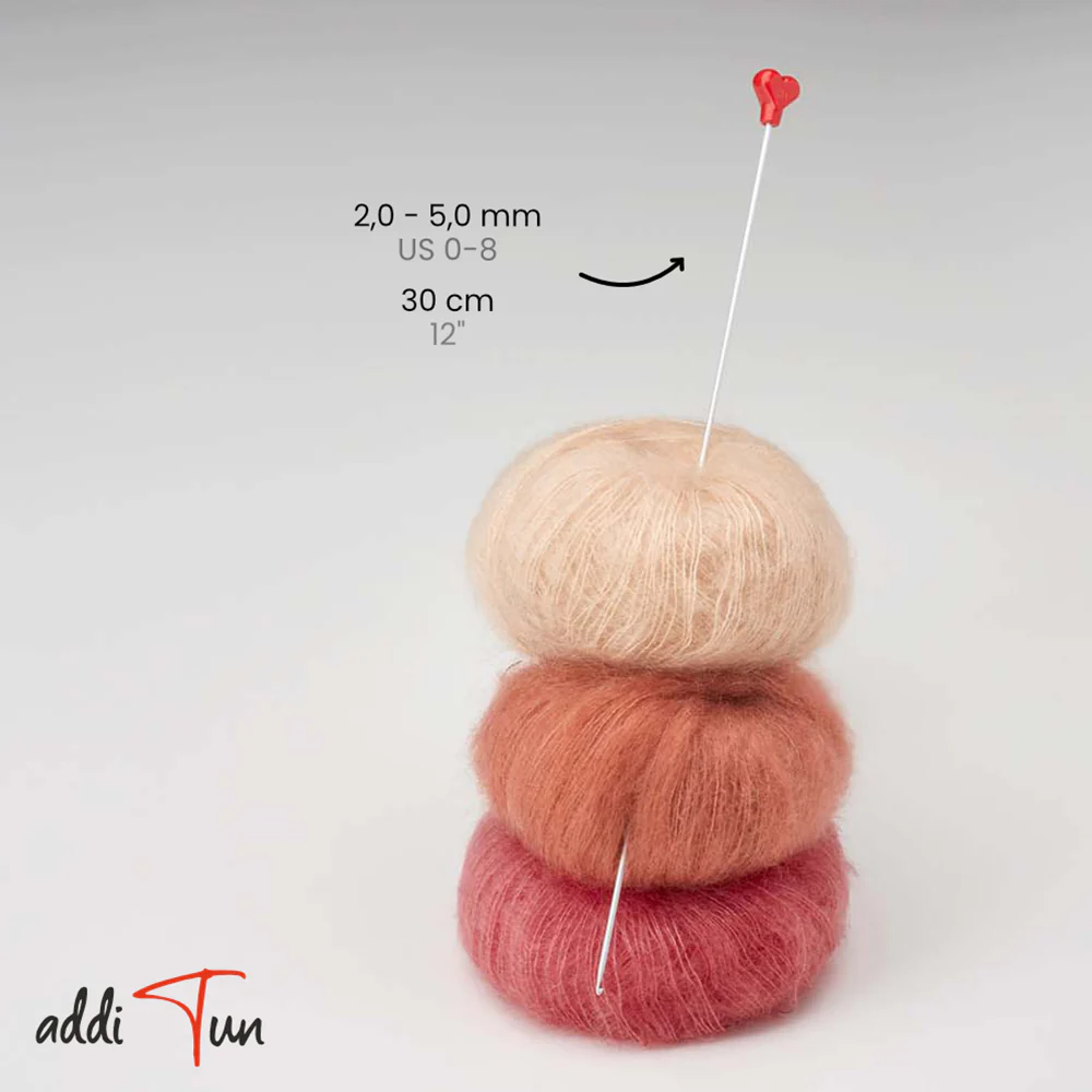 addiTun Tunesische Häkelnadel - einzeln (2 - 5 mm) - Image 2