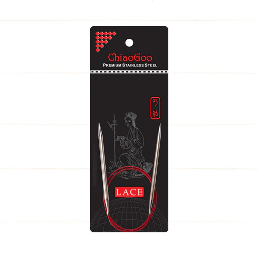 ChiaoGoo Rundstricknadel RED LACE Edelstahl (60, 80, 100, 120, 150 cm) – 2–10 mm - Image 3