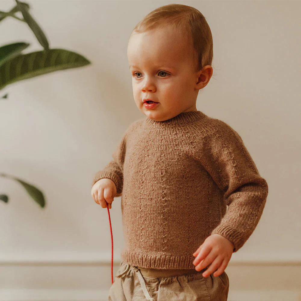 STRICKANLEITUNG | BABY PULLOVER SAYIN