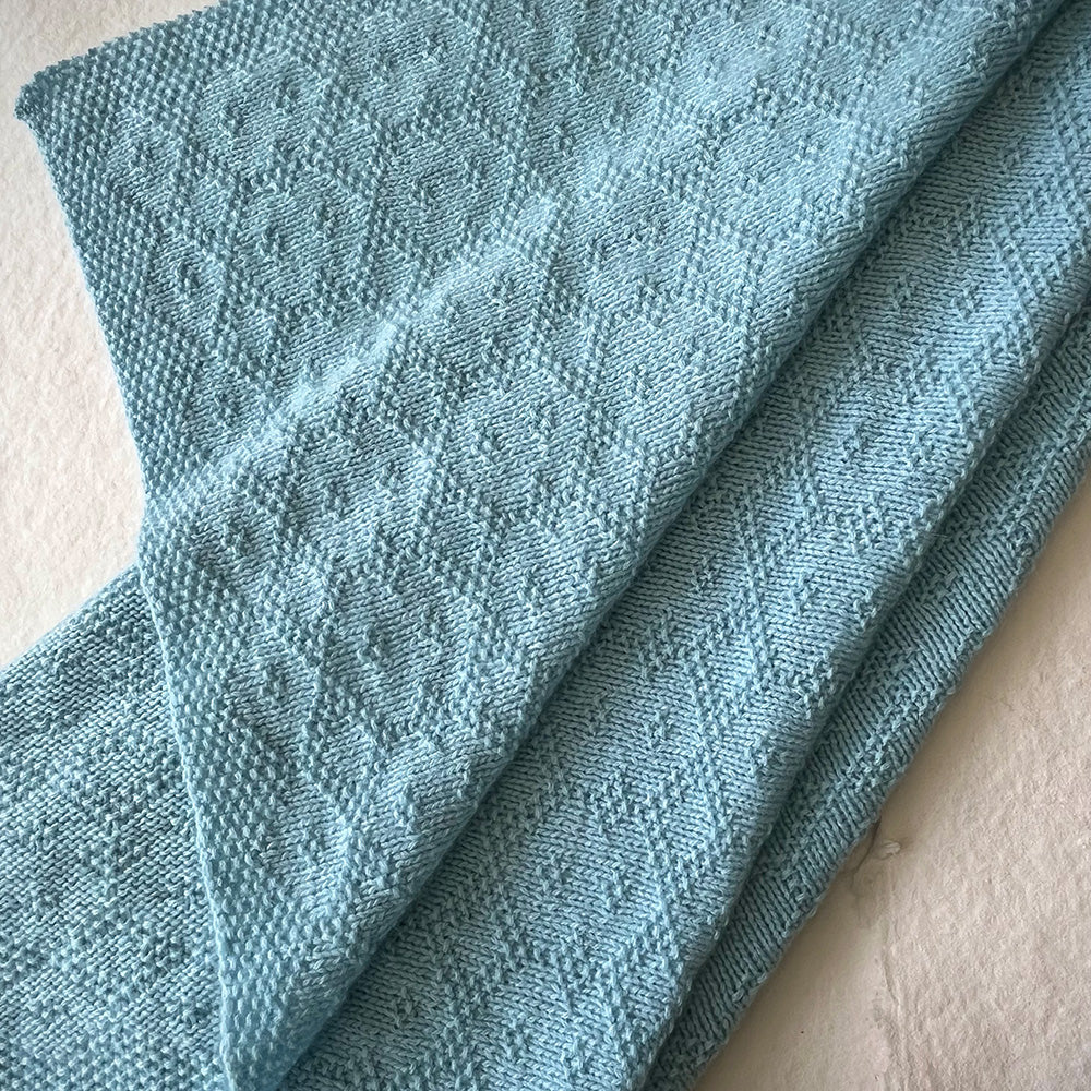 STRICKANLEITUNG | BABYDECKE LITTLE DIAMONDS - Image 2