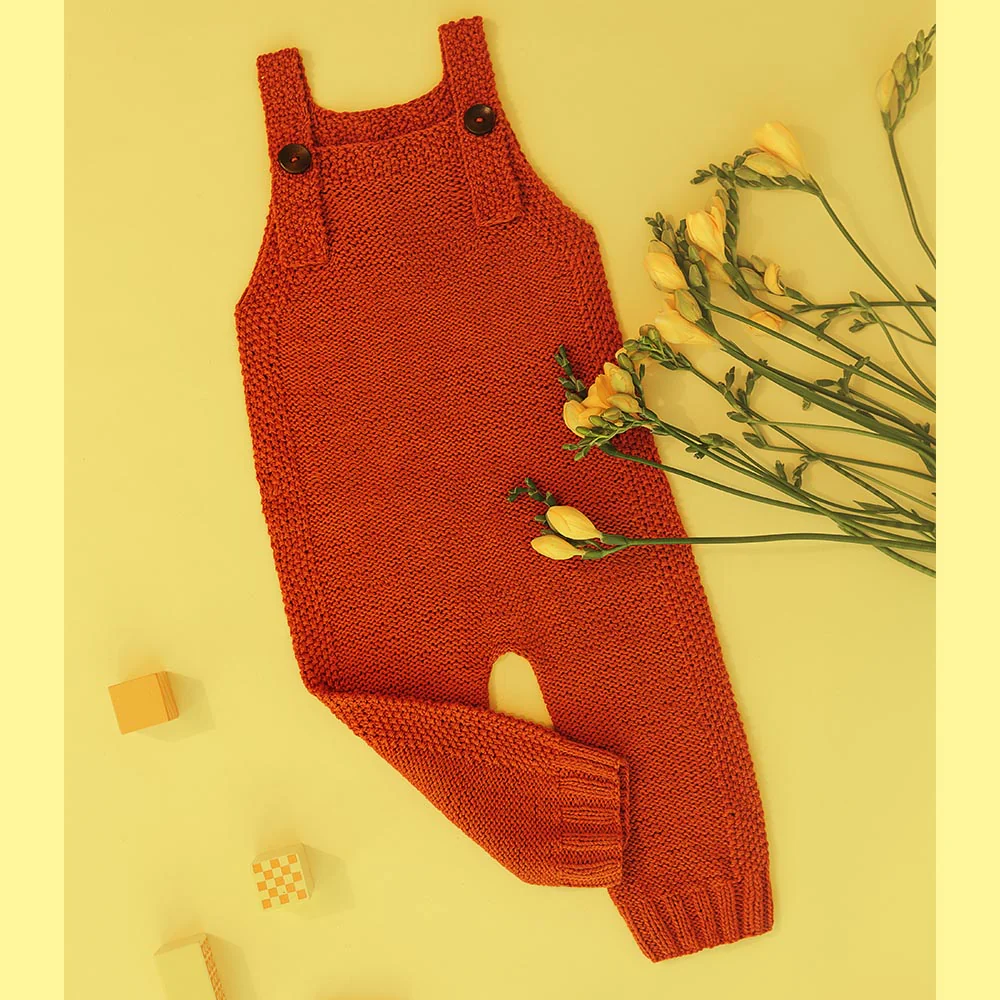 STRICKANLEITUNG | BABYSTRAMPLER LINO