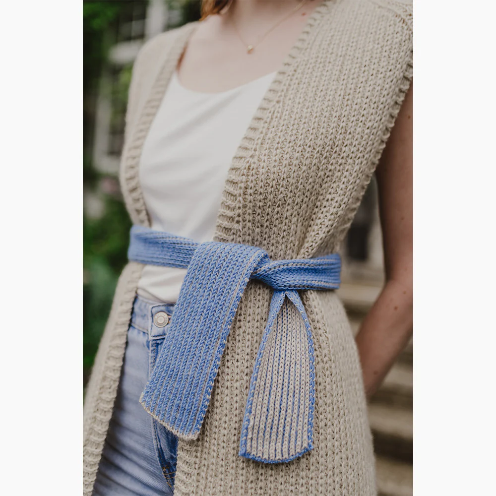 STRICKANLEITUNG | BINDEGÜRTEL LEVKA