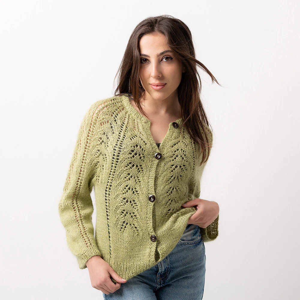 STRICKANLEITUNG | CARDIGAN EYED FERN