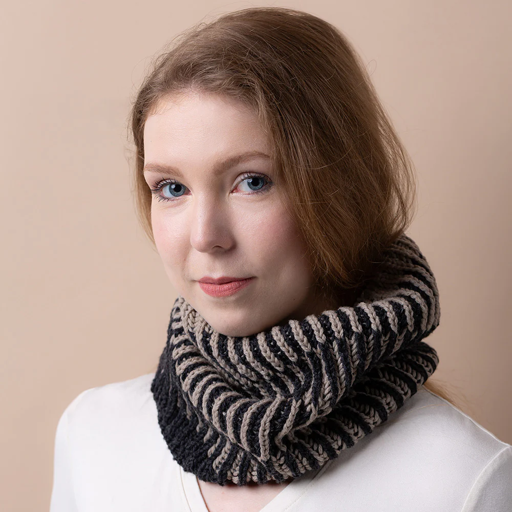 STRICKANLEITUNG | COWL DESERT SHADE