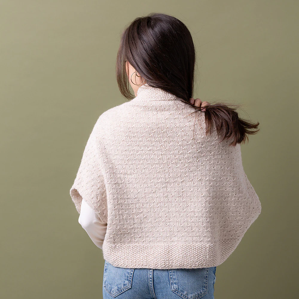 STRICKANLEITUNG | DOTTED CAPE - Image 5