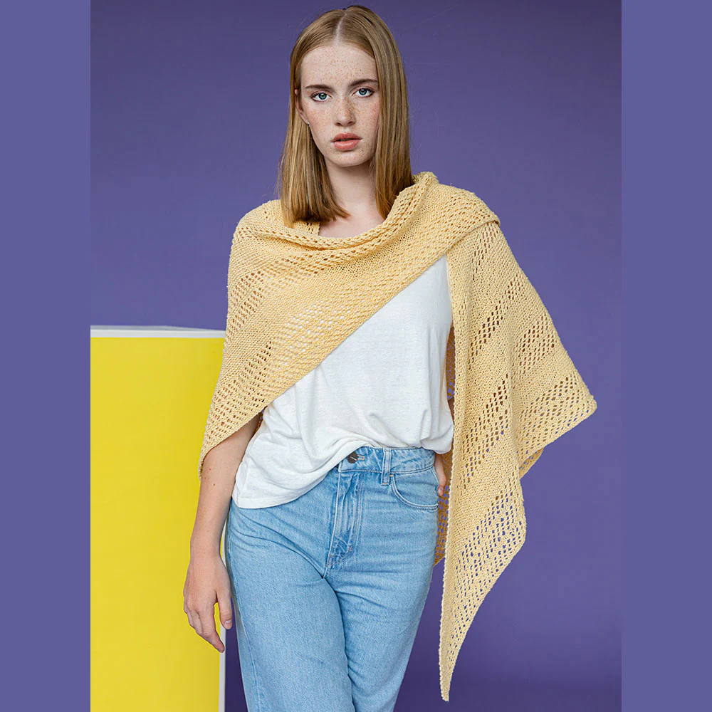 STRICKANLEITUNG | DREIECKSTUCH PURNA