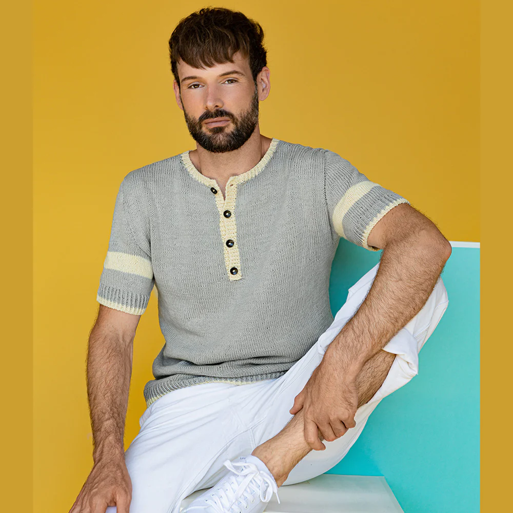 STRICKANLEITUNG | HERRENSHIRT DELBEE - Image 2