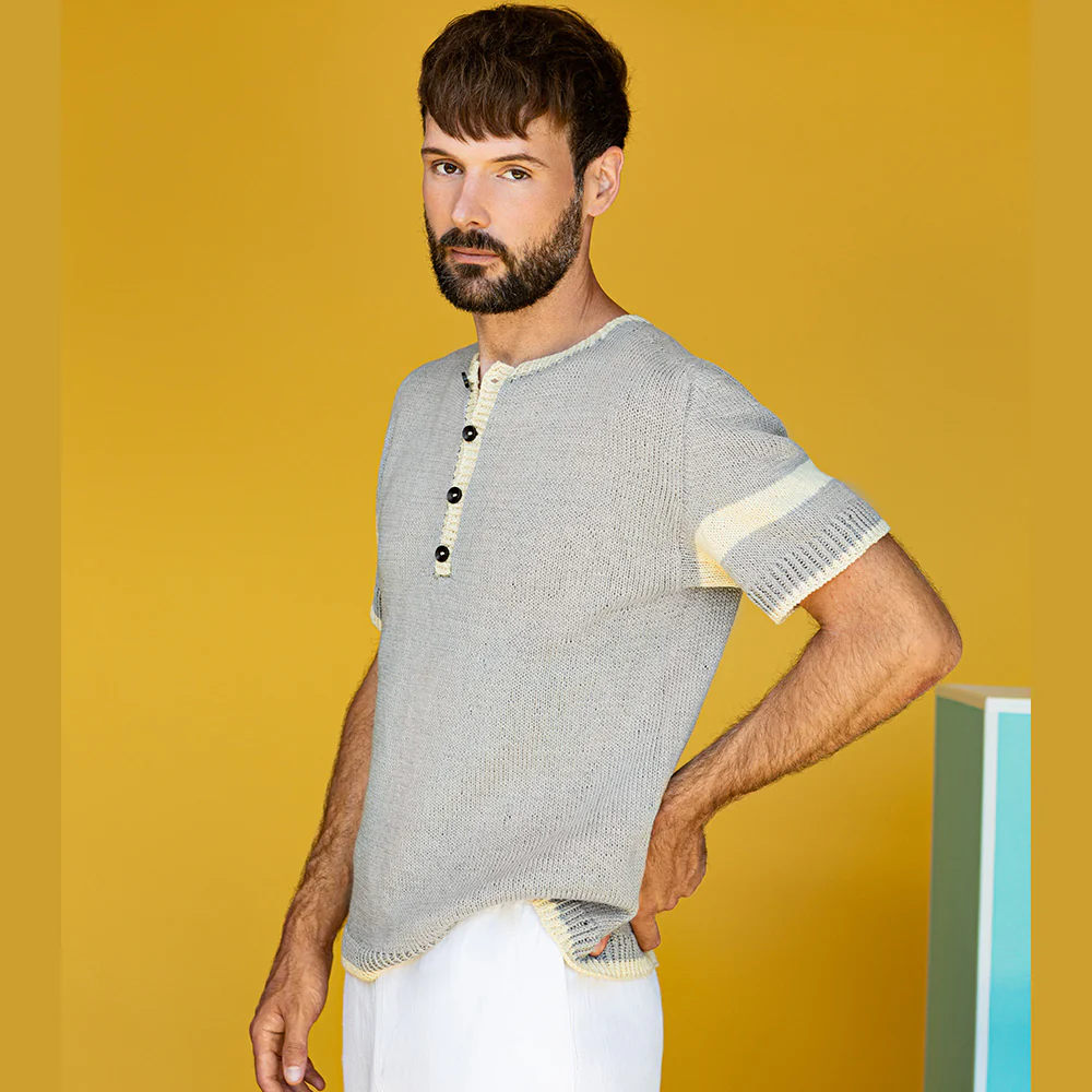 STRICKANLEITUNG | HERRENSHIRT DELBEE - Image 5