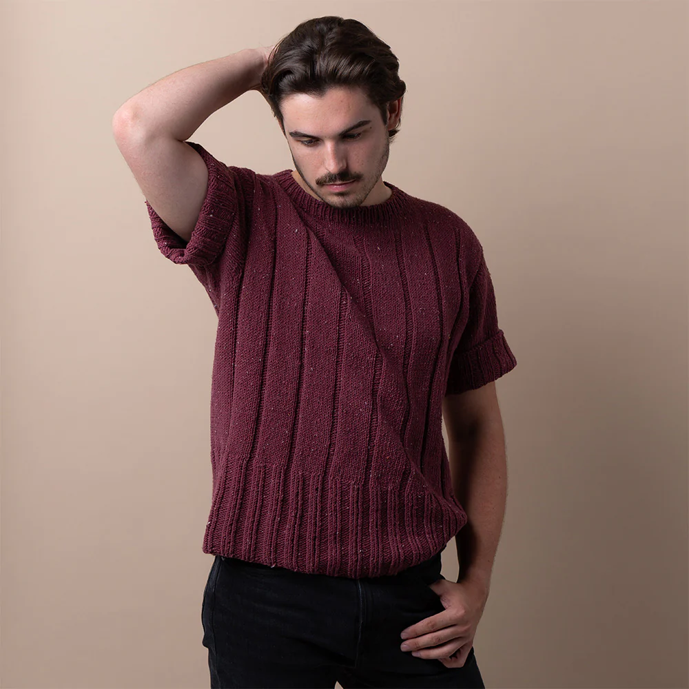 STRICKANLEITUNG | HERRENSHIRT LUIGI - Image 3