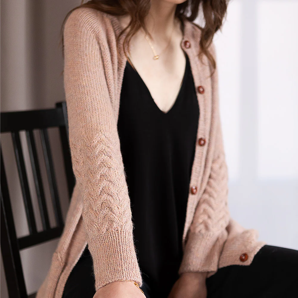 STRICKANLEITUNG | JACKE ALEESHA - Image 3