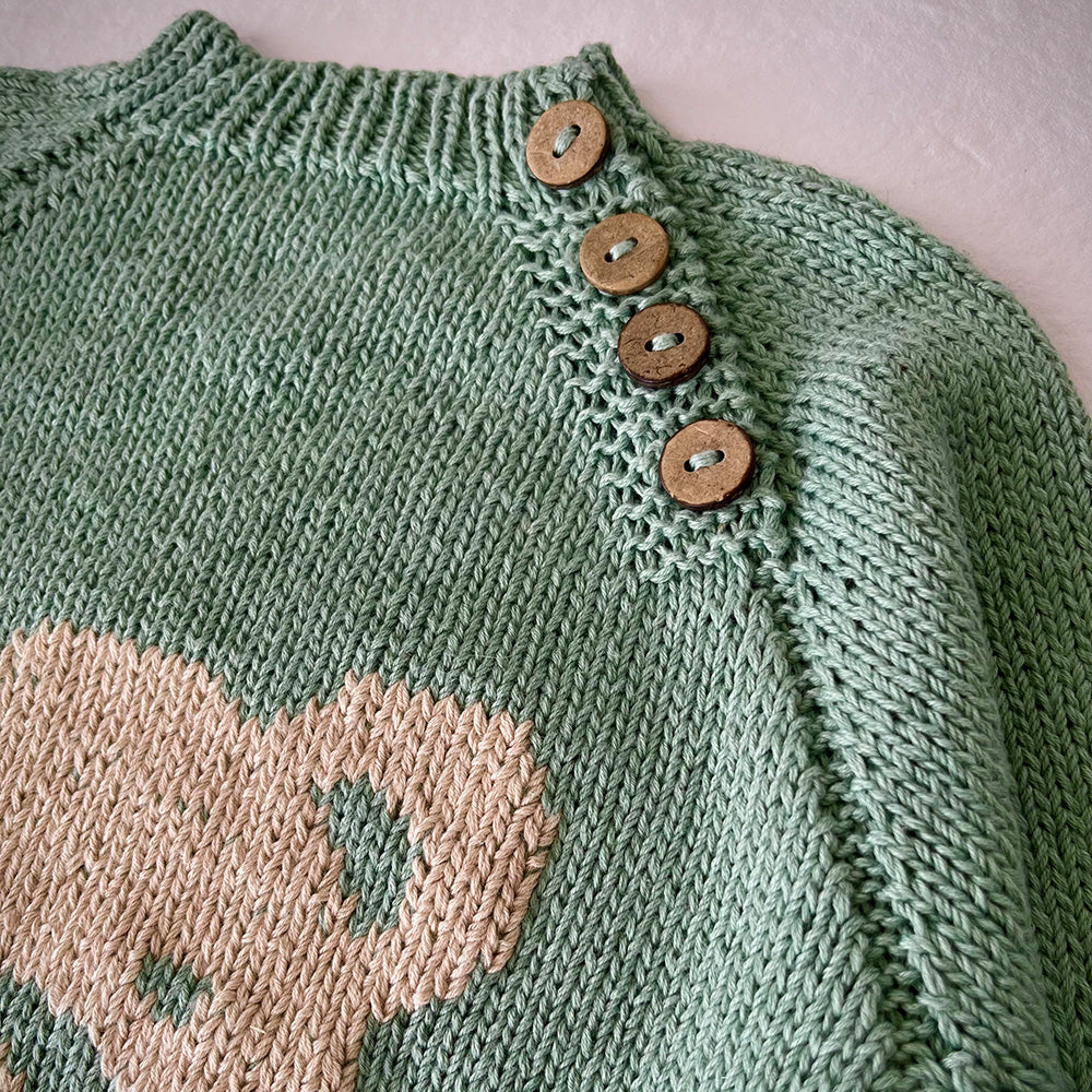 STRICKANLEITUNG | KINDERPULLOVER BORA - Image 3