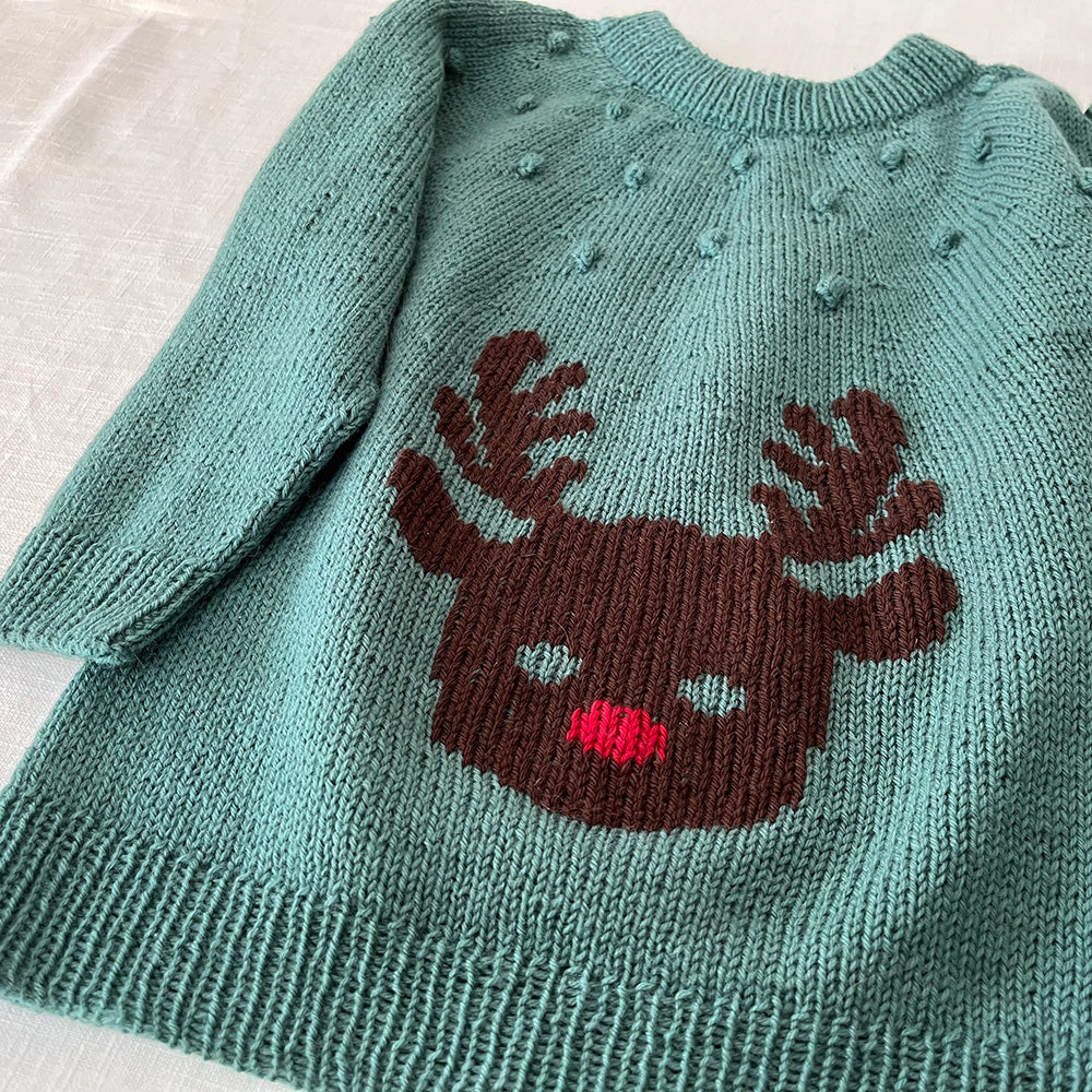 STRICKANLEITUNG | KINDERPULLOVER RUDI - Image 2