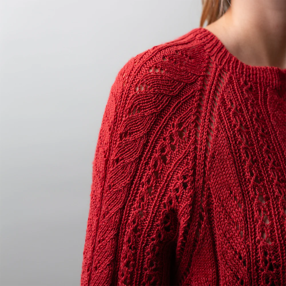 STRICKANLEITUNG | LACE FLOW SWEATER - Image 4