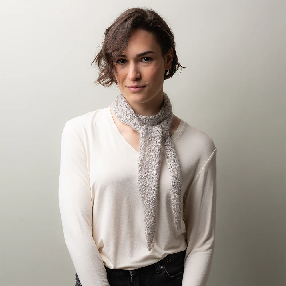 STRICKANLEITUNG | MINISCHAL TIDE EYELETS - Image 2