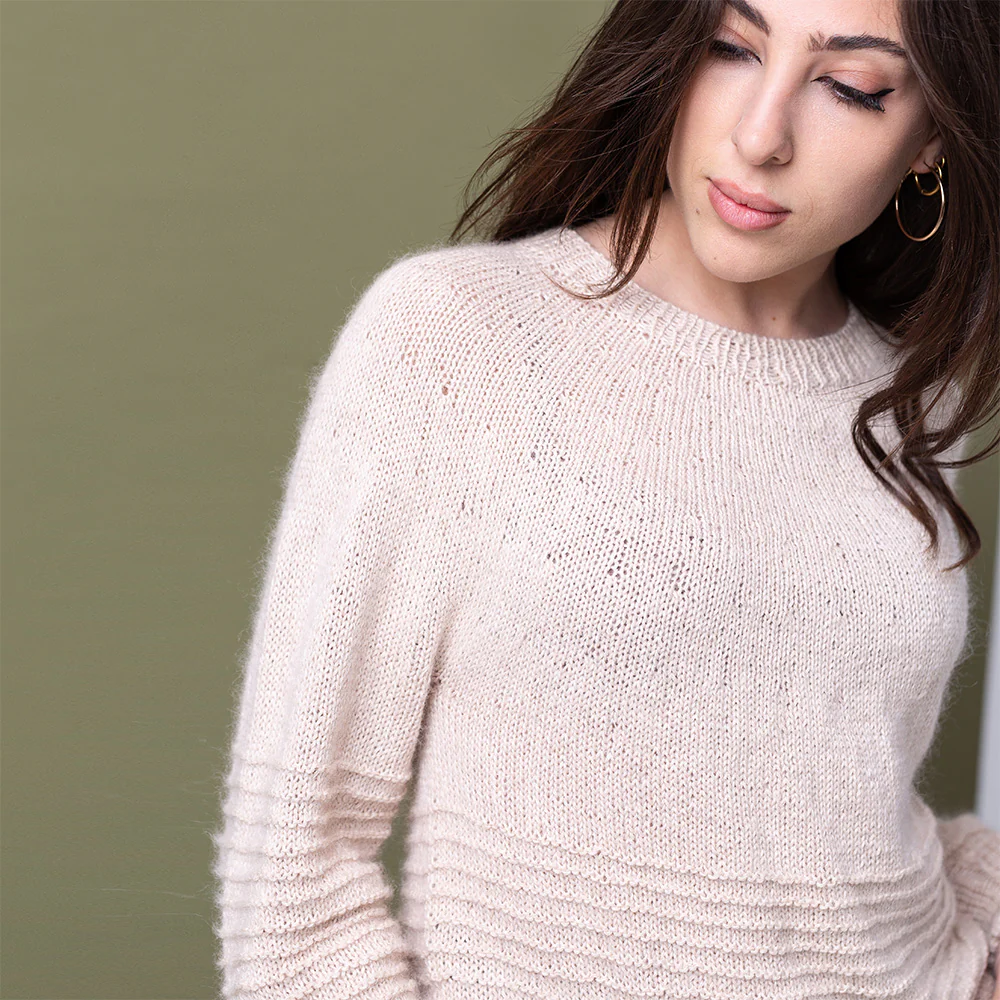 STRICKANLEITUNG | PULLOVER DELICATE STRIPES - Image 3
