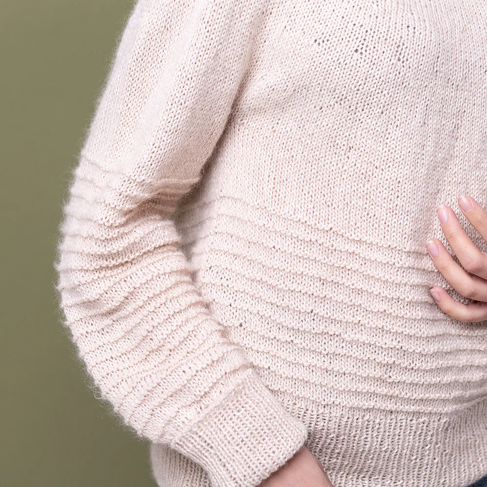 STRICKANLEITUNG | PULLOVER DELICATE STRIPES - Image 4