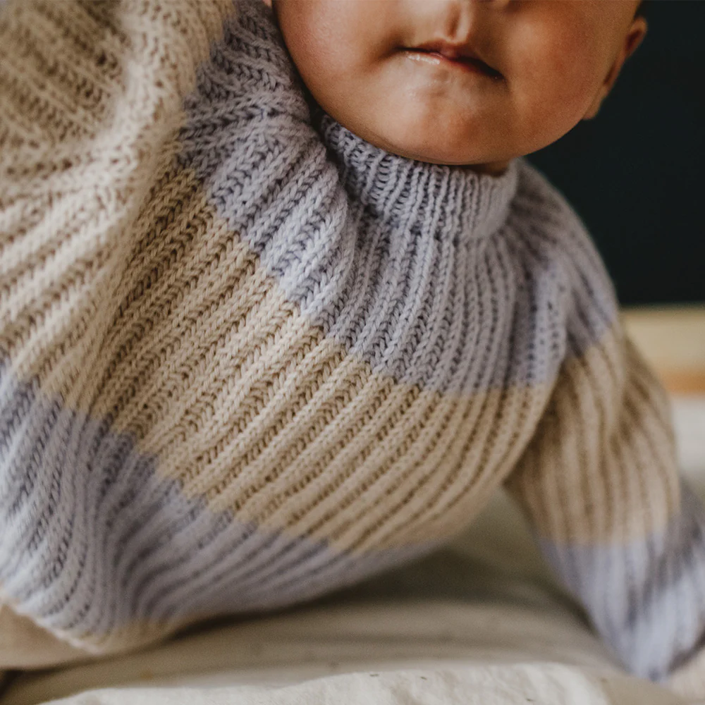 STRICKANLEITUNG | BABY PULLOVER PEPITO - Image 3