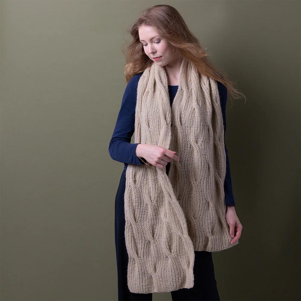 STRICKANLEITUNG | SCHAL BRAIDED WAVES - Image 2