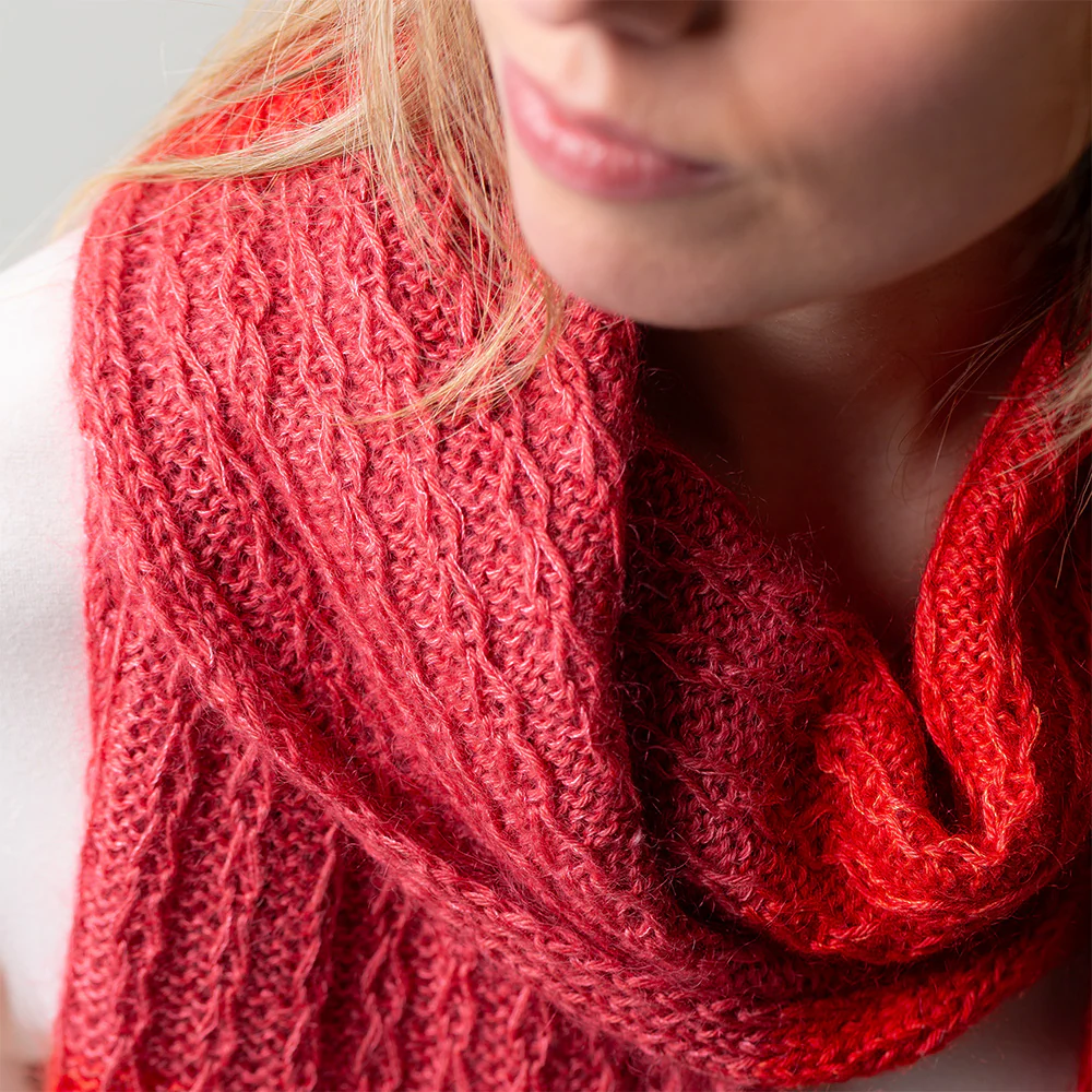 STRICKANLEITUNG | SCHAL WHISPERING LINES - Image 3