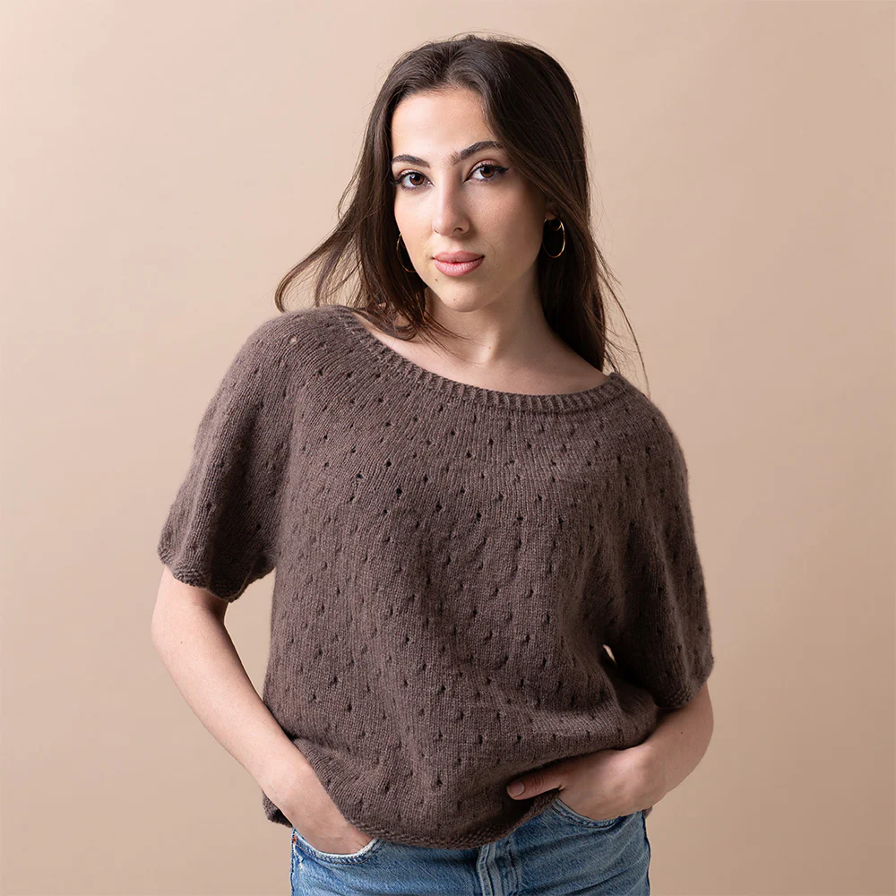 STRICKANLEITUNG | SHIRT AJOUR STITCH