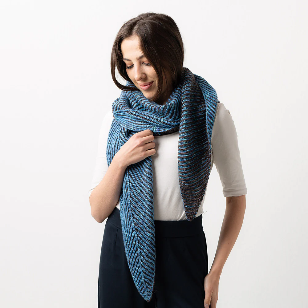 STRICKANLEITUNG | STOLA TWISTED TRAPEZE - Image 3