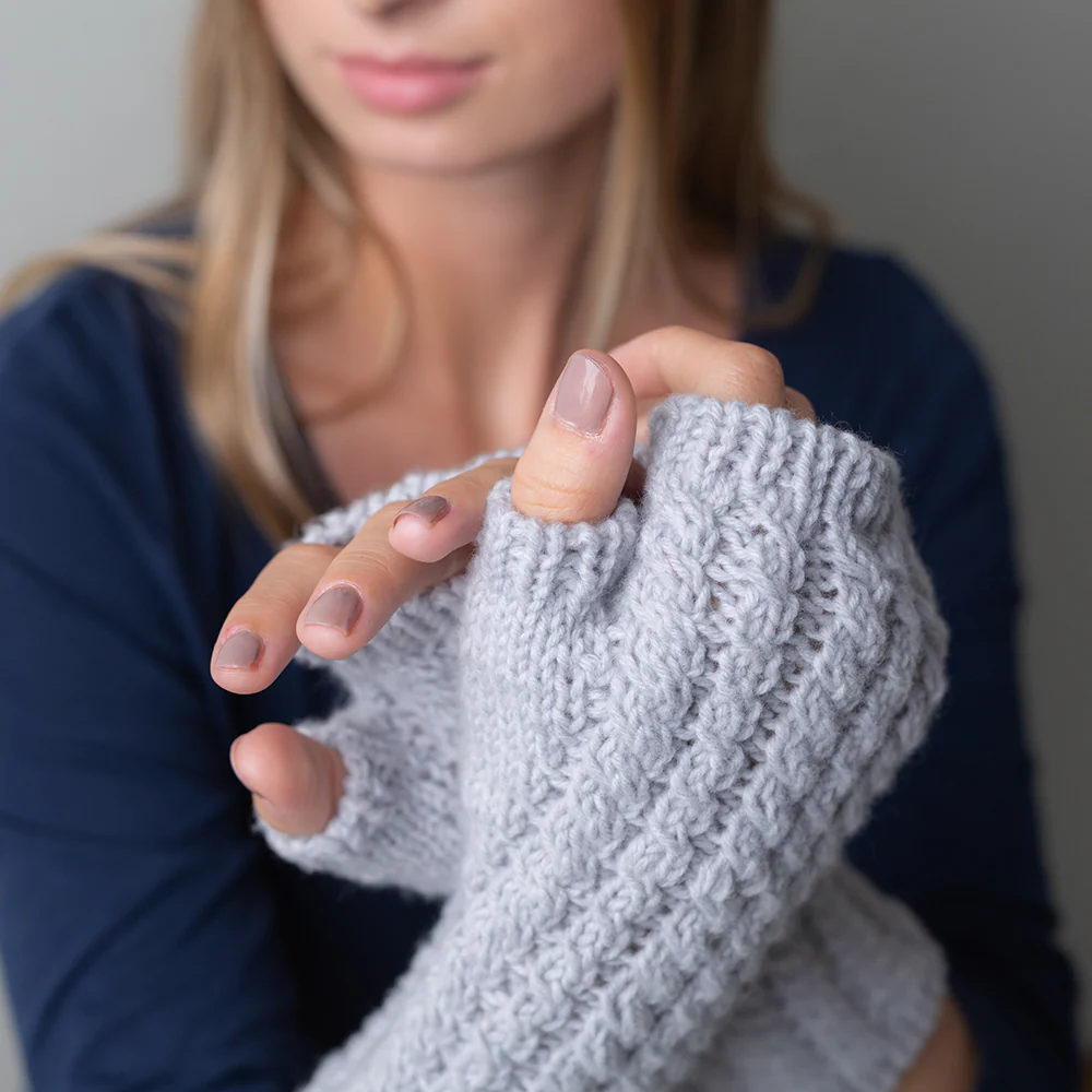 STRICKANLEITUNG | TWINED MITTS - Image 3