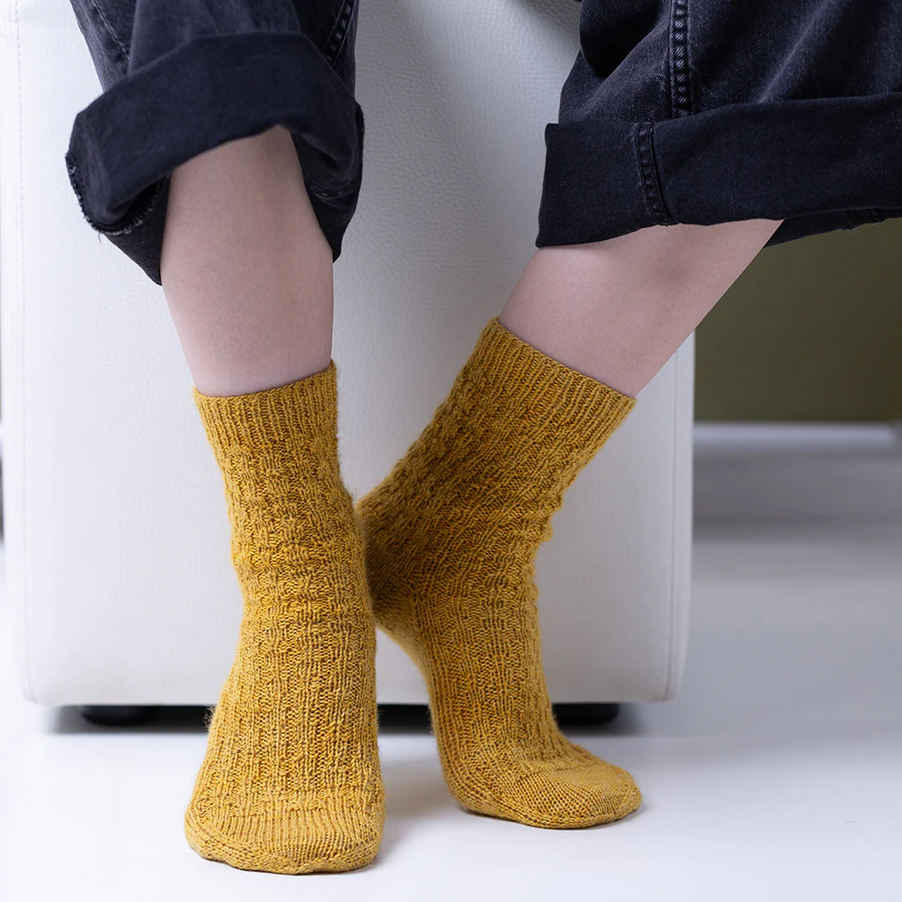 STRICKANLEITUNG | WOVEN SOCKS - Image 3