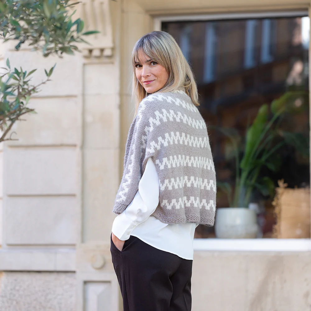 STRICKANLEITUNG | ZIGZAG CAPE - Image 2