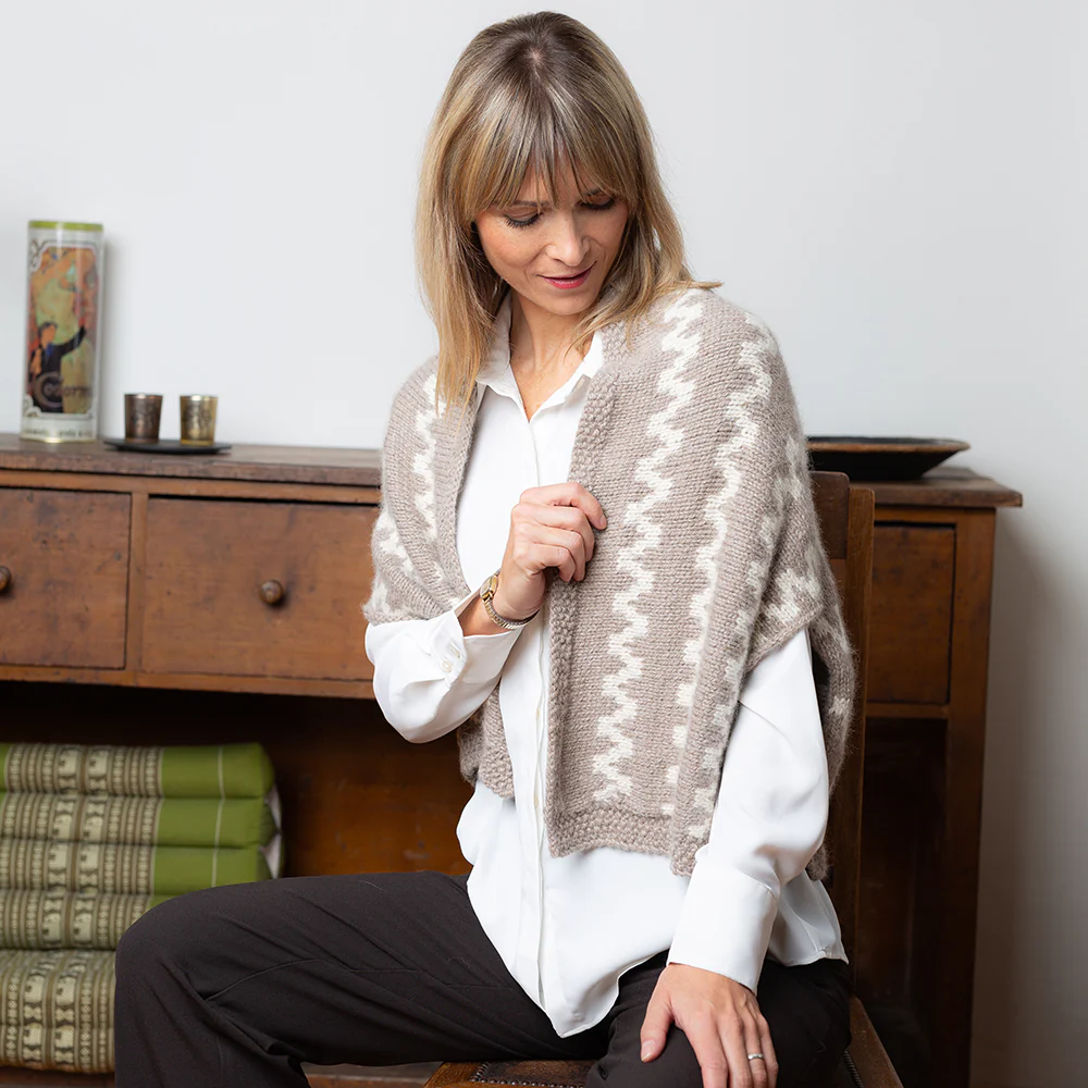 STRICKANLEITUNG | ZIGZAG CAPE - Image 3